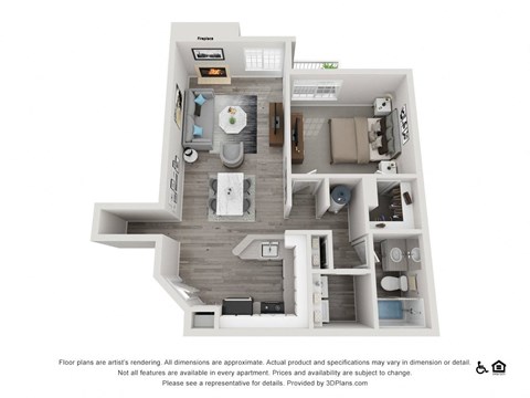 The Hamptons Essex 1 Bed / 1 Bath